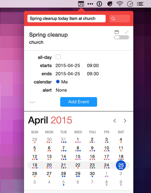 Anniversary Calendar App Mac